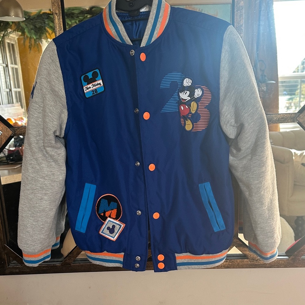 Disney Blue and Gray Kids Jacket